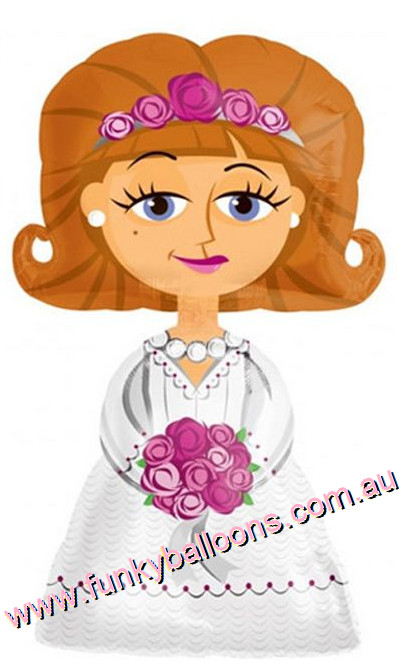 (image for) Giant Bride Airwalker Balloon - Click Image to Close