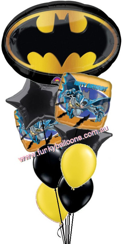 (image for) Big Batman Birthday Bouquet - Click Image to Close