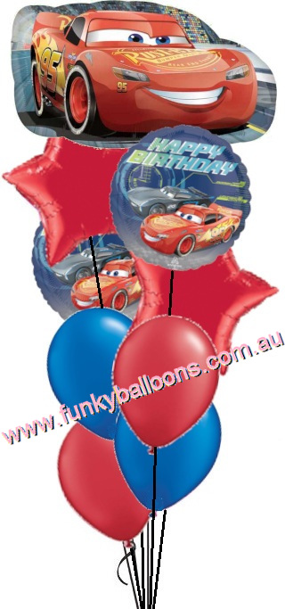 (image for) Big Cars Birthday Bouquet