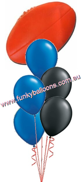 (image for) AFL Football Balloon Bouquet - Choose Team!