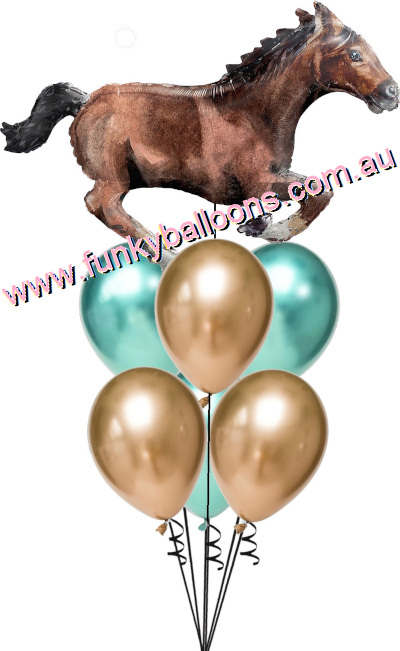 (image for) Galloping Horse Balloon Bouquet
