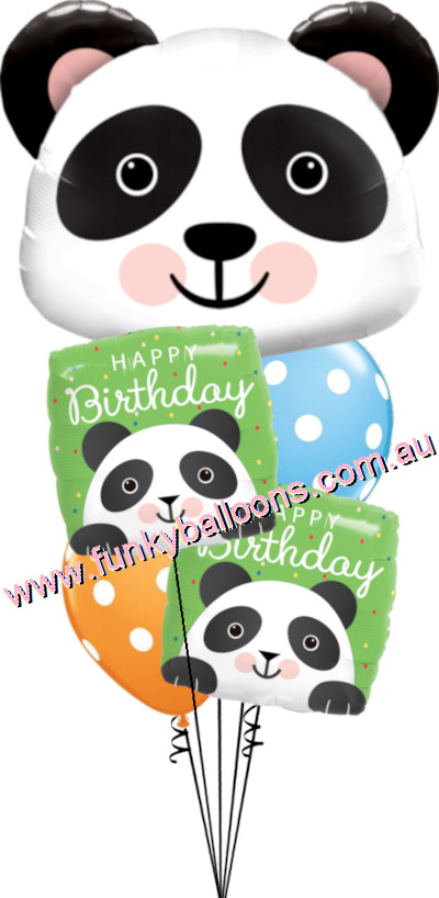 (image for) Precious Panda Birthday Bouquet