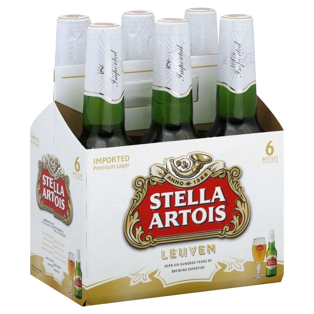 (image for) Stella Artois Beer (6 x 330ml)